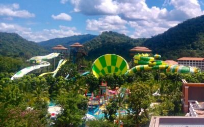 Our private water park!