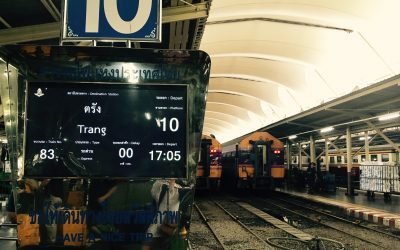 Our overnight Thai train journey
